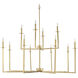 Kaya LED 47.25 inch Brass Chandelier Ceiling Light